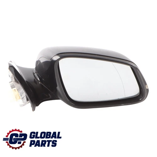 BMW F20 Wing Mirror Right O/S Heated 6 Pins High Gloss Black Sapphire - 475