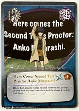 Naruto CCG - #070 - Here Comes Second Test Proctor Anko Mitarashi! - Gold Rare