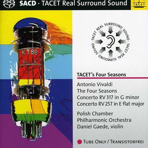 ゲダリア・タザルテス／GHEDALIA TAZARTES　4CDセット DANIEL GAEDE TACETS'S FOUR SEASONS NEW SUPER AUDIO CD (SACD