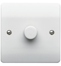 VAT INC MK ELECTRIC K1534 RPWHI 1-GANG 2-WAY 250W PUSH DIMMER (93)