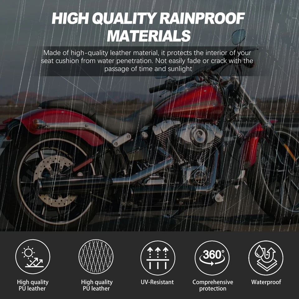 Guardabarros trasero pasillo asiento 8 ventosa para Honda Shadow Spirit 750 Foto 4 de 4