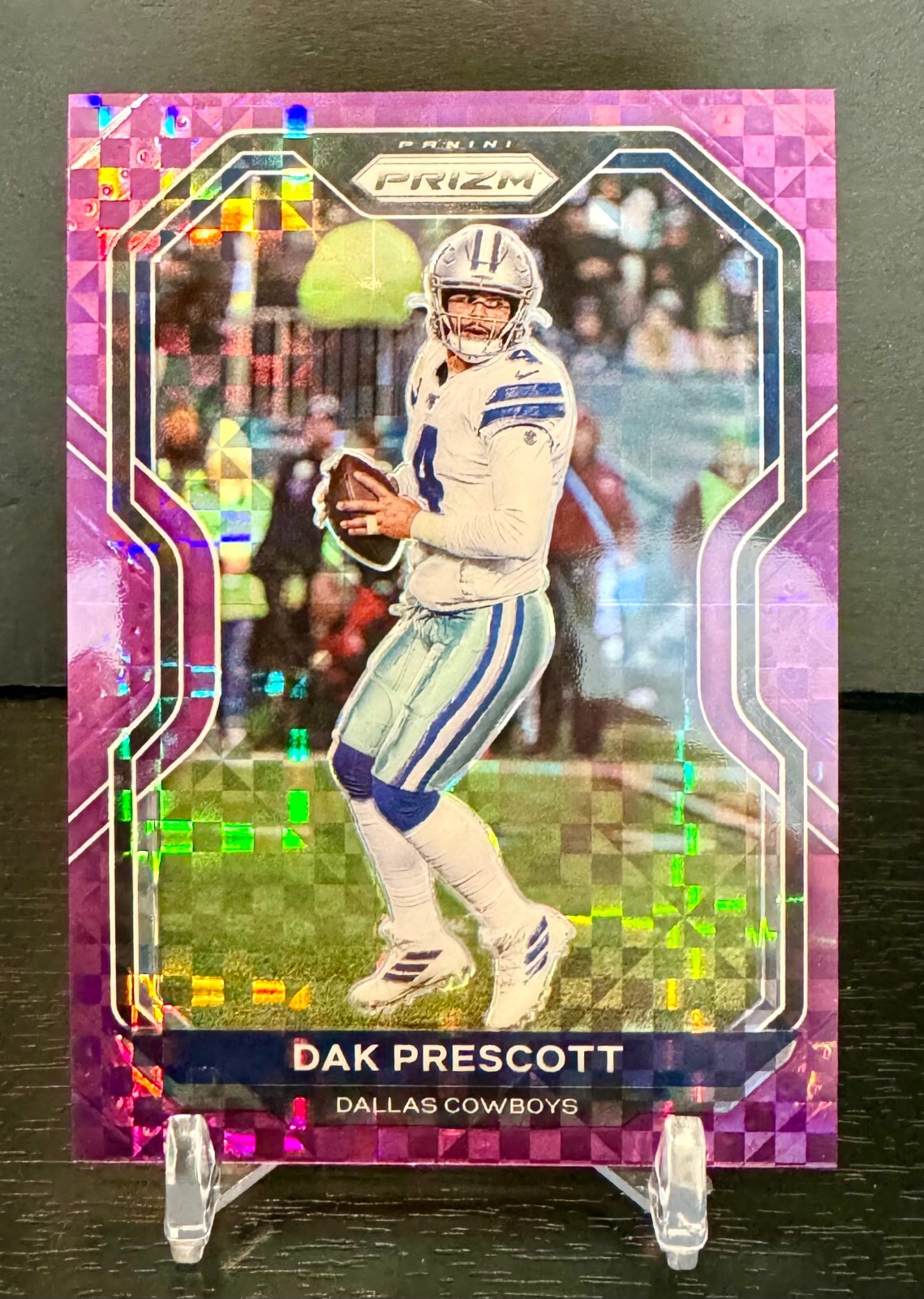 DAK PRESCOTT 2020 Panini Prizm PURPLE Power Refractor #150 COWBOYS /49