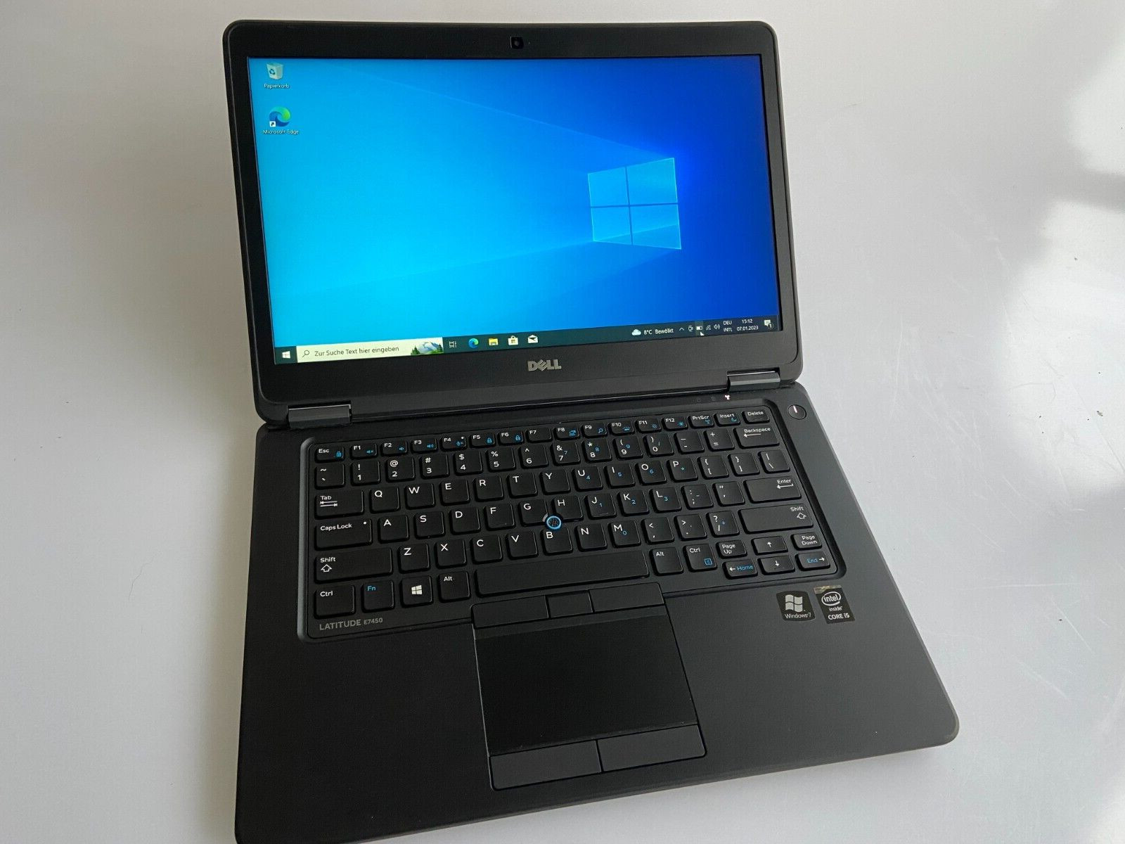 Dell LATITUDE E7450 Core i5 5300U 8GB RAM 256GB SSD Windows 10 WebCam FullHD