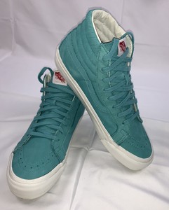 teal suede vans