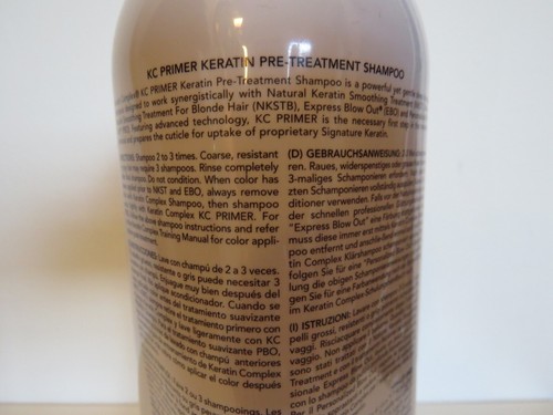 SPECIAL PRICE! 2 of KC PRIMER Keratin Pre-Treatment Shampoo 33.8 fl.oz. NEW - Picture 5 of 8