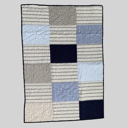 Pottery Barn Kids Wilder Patchwork Crib/Toddler Quilt Cotton 36"x50"