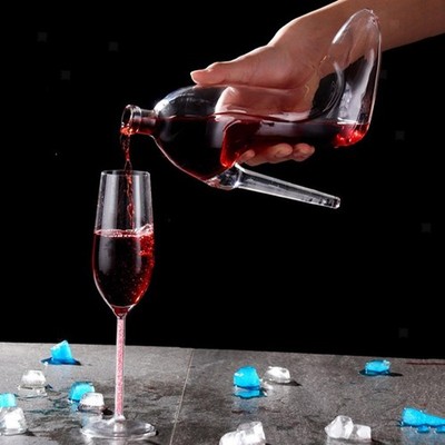 Neuheit Whisky Dekanter Glas Moscato Wodka Wein Flasche Schnaps Spender Damen
