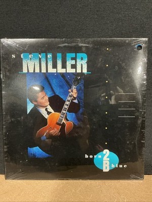 Steve Miller - Born 2B Blue Vinyl LP - 1988 First Press - Capitol C1-48303