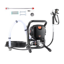 VEVOR Stand Airless Paint Sprayer 3000PSI 750W Efficient Electric Airless Spraye