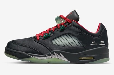 2022 Nike Air Jordan 5 V Retro Low SP SZ 9 CLOT Jade Green Black OG DM4640-036