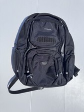 Targus Black Laptop Backpack Multiple Compartments Padded Straps Mint Condition