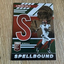 2023 Panini Donruss Elite - Spellbound Ja'Marr Chase #SB-JC4 Green