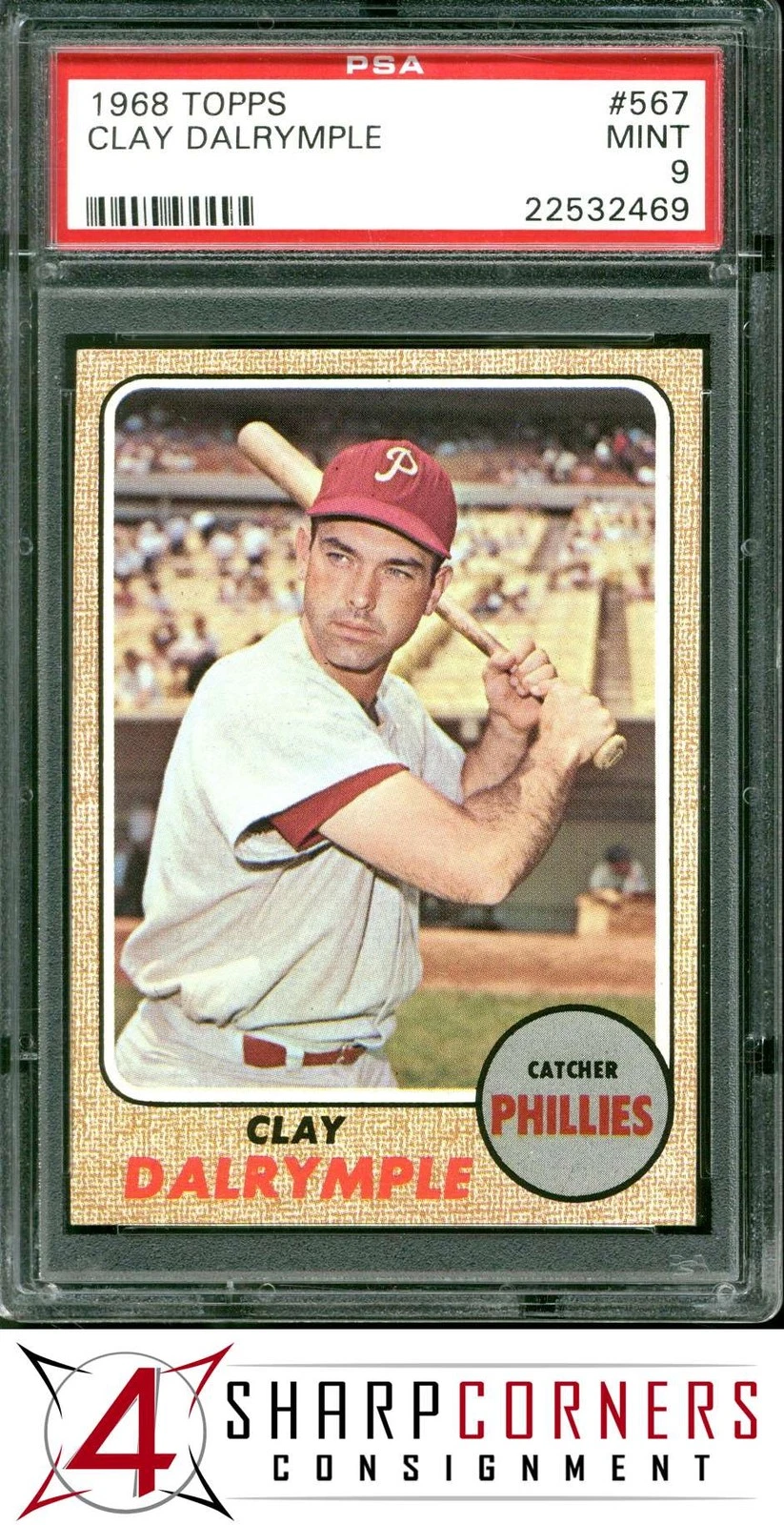 Clay Dalrymple trading card