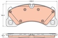 TRW BremsbelÄGe Bremsbelagsatz Vorne FüR Porsche Cayenne Panamera VW Touareg