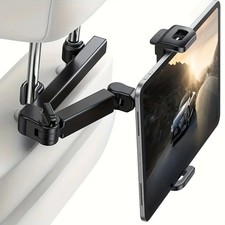 360  Car Back Seat Headrest Mount Tablet Holder for 4-13  Universal iPad Phone