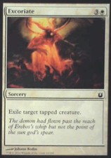 Excoriate - Born of the Gods: #10, Magic: The Gathering Nm C266