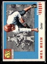 1955 Topps All-American Mel Hein Rookie EX Set Break #28