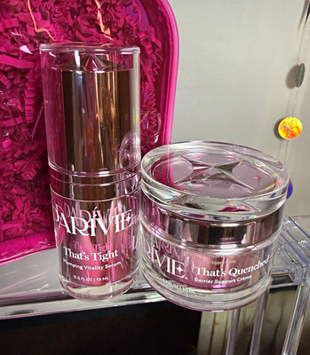 PARIVIE That s Tight Vitality Serum + That s Quenched Barrier Cream Set 0.5 oz
