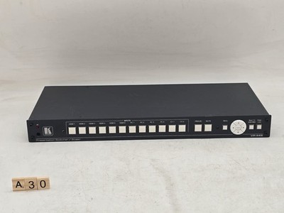 Kramer VP-445 12-Input Presentation Switcher Scaler HDMI VGA Audio Rackmount Tes