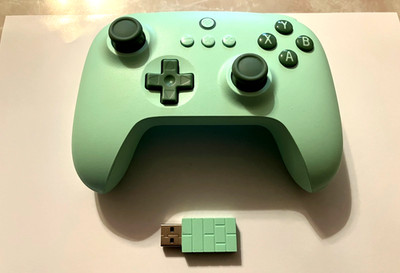 8Bitdo Ultimate C 2.4g Wireless Controller for Windows PC Pastel Green Color