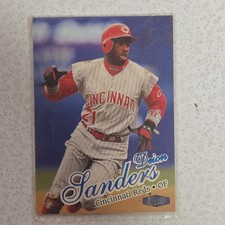 Fleer 1998 Ultra Deion Sanders #42 Cincinnati Reds MLB Baseball Card