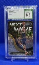 2018-19 Panini Threads Next Wave Michael Porter Jr. #9 Dazzle (RC) Csg 8.5