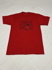 Vintage 90  s Funny Writing Lines T-Shirt Size L I am the Teacher School Humor