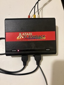 Atari Flashback Classic 20 Game Console With 2 Joystick & Power Cable ,Tested