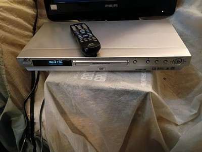 JVC XV-N44 DVD/Super VCD/VCD/CD Player with Remote Control Fully Functional 