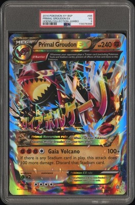 Primal Groudon EX 086/160 Jumbo Cards Holo for sale online | eBay