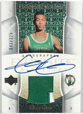 2005-06 Upper Deck Exquisite Collection Gerald Green Auto SP RC #58-AP /225