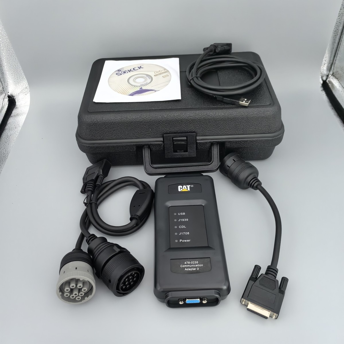 ET4 ET IV Communication Adapter Heavy Equipment Diagnostic Tool 538