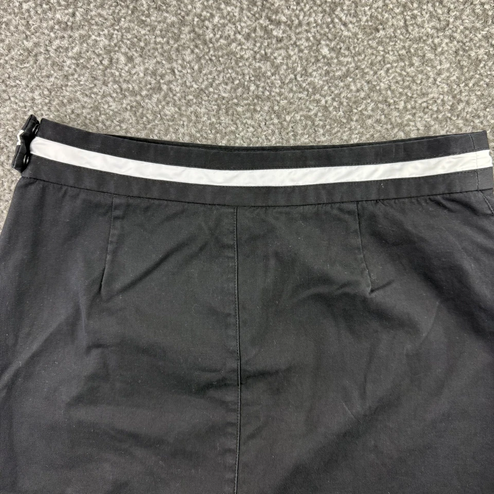 Pantalón corto de golf Ralph Lauren para mujer 4 negro clásico ajuste de golf ajuste reflectante atlético Foto 4 de 4