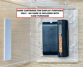 Game Cases Only - Sonic The Hedgehog 1-2-3, Knuckles, 3D Blast, Spinball
