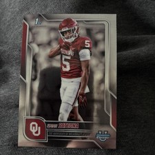 2025 Bowman University Chrome #48 Isaiah Sategna 1st Bowman