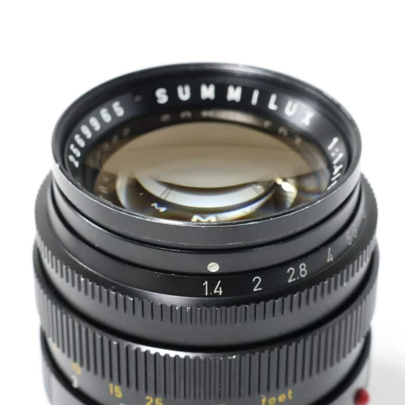 Leica Summilux-M 50mm f1.4 Black Chrome 6Bit M Lens MF Standard