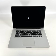 MacBook Pro Retina 15 Silver Mid 2015 2.2 GHz i7 16GB 256GB SSD Muffled Speakers