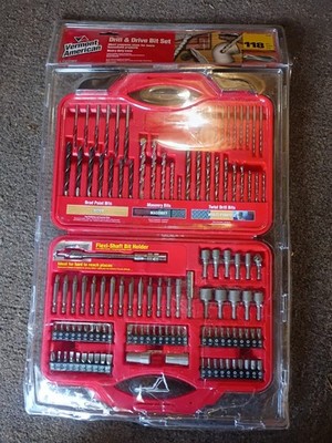 Vermont American 118 Piece Flexi Shaft Bit Holder Hex Bits And More!