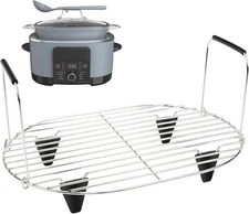 BYKITCHEN Roast and Steamer Rack Compatible with Ninja Foodi Possible Cooker Pro
