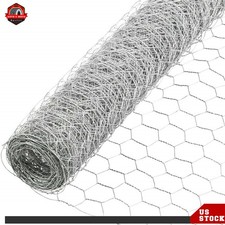 24in x150ft 2" Holes Galvanized Poultry Net Metal Mesh Fencing Chicken Wire 0.22 per foot