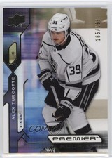 2021-22 Upper Deck Premier Rookies Gold 165/199 Alex Turcotte #112 14d2