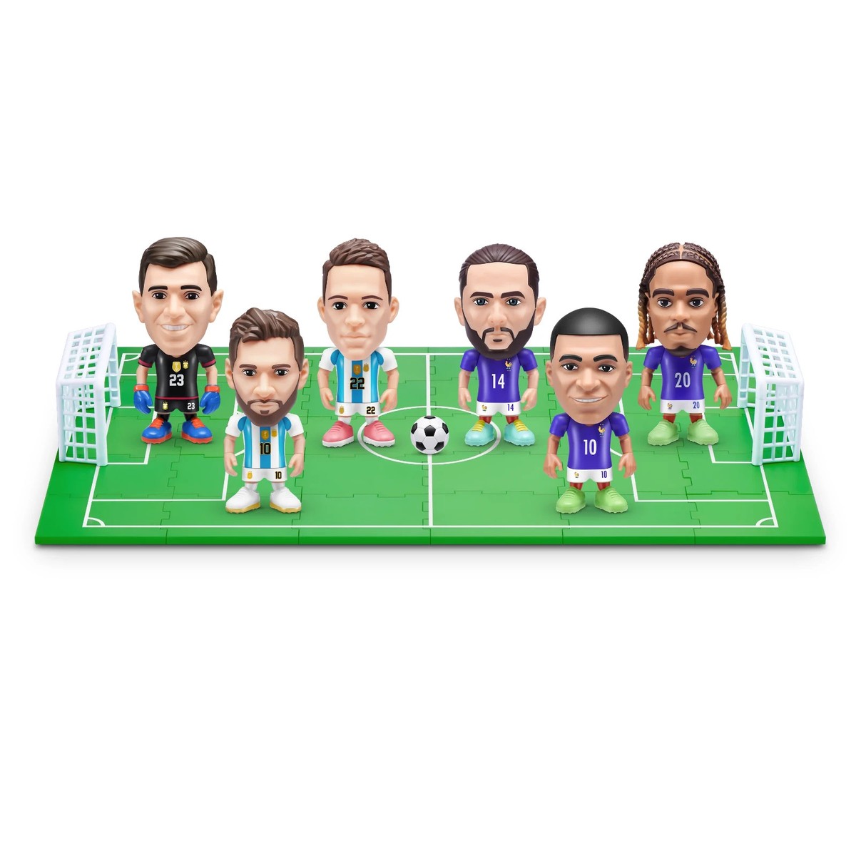 NEW ZURU FIFA WORLD CUP 2026 BALLERS, FULL & 1/2 PITCH+GOAL-FLAT