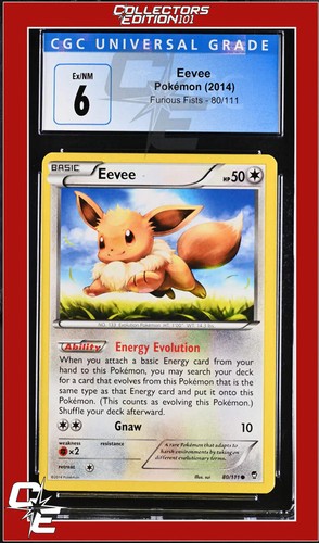 Eevee graded CGC 6 for sale on eBay