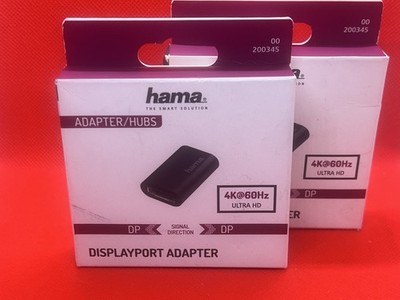 Zum Verkauf steht ein hochwertiger Hama DisplayPort Adapter (DP auf DP Buchse)