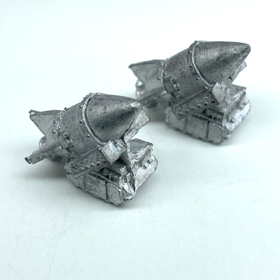 Epic Orks Pulsa Rokkit Tanks - Epic Warhammer 40k Games Workshop Metal X20028