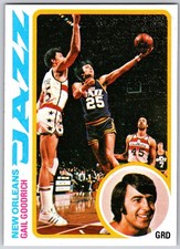 1978-79 Topps #95 - Gail Goodrich New Orleans Jazz (EX) *HGCARDS*