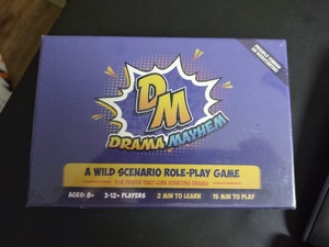 Drama Mayhem Wild Scenario Role-Play Game Ages 8+ 2019 8-11 12-16 17 Years & Up