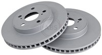 2X A.B.S. Bremsscheibe 18611 FüR PHV Toyota Prius Hybrid ZVW50 ZVW50_ ZVW51_
