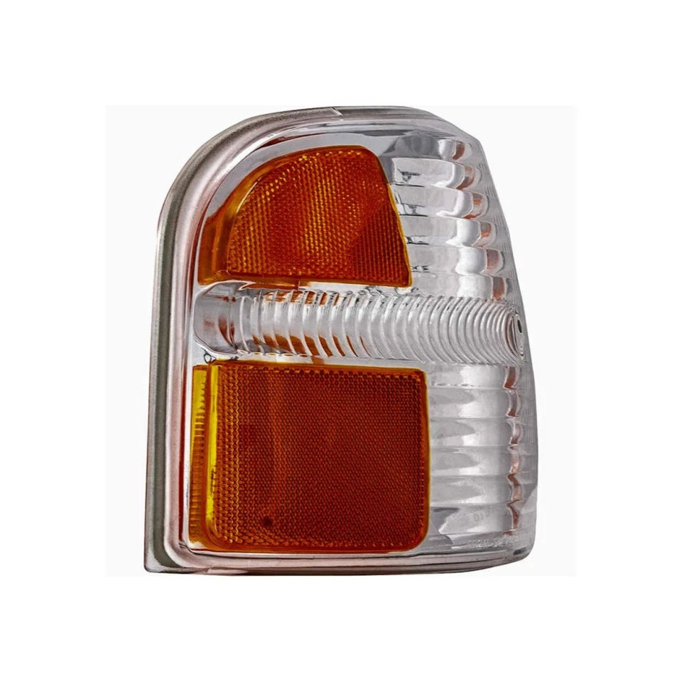 Luz de señalización lateral lado del pasajero para Ford Explorer 2004 2005 | Lente ámbar/transparente Foto 2 de 4