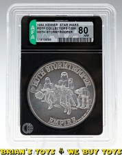 Vintage Kenner Star Wars POTF Collectors Coin Hoth Stormtrooper AFA 80 NM  11...
